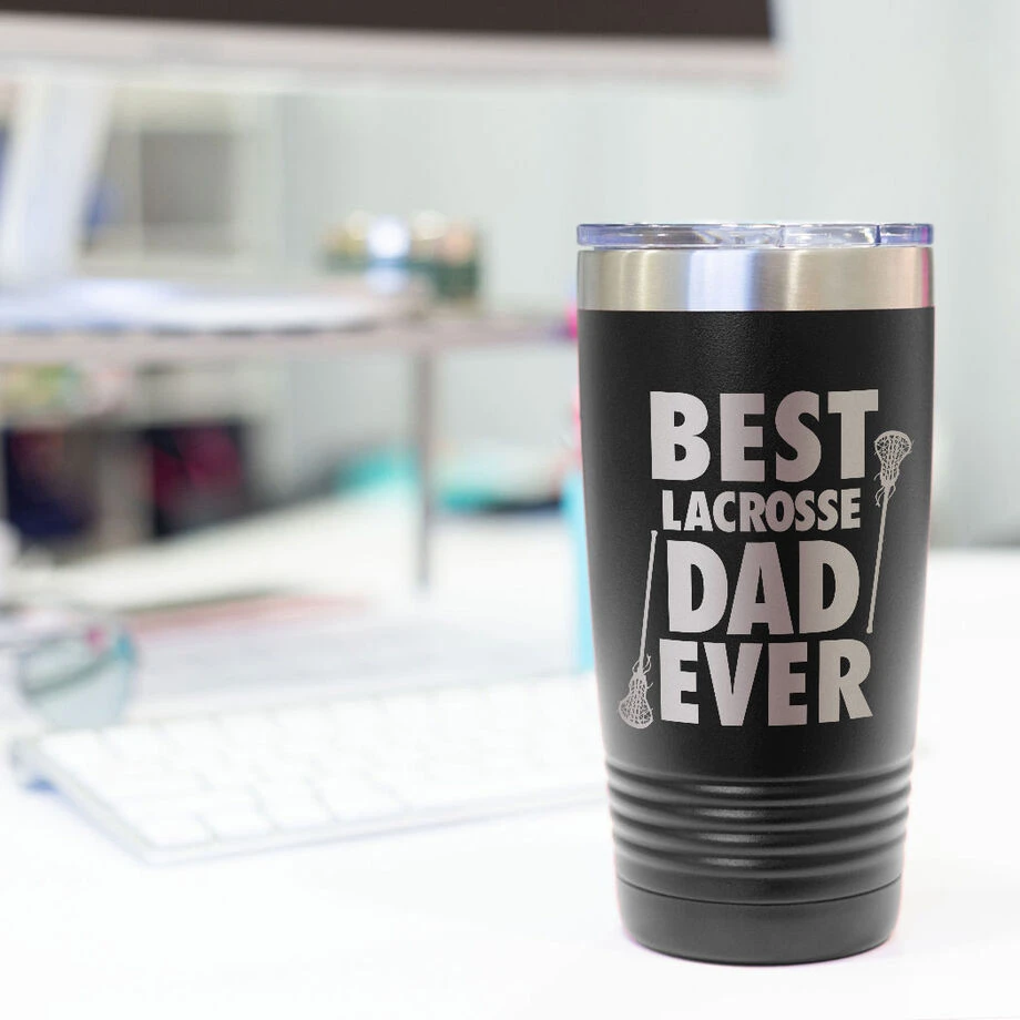 Girls Lacrosse 20 Oz. Double Insulated Tumbler - Best Dad Ever 7 Girls Lacrosse 20 Oz. Double Insulated Tumbler - Best Dad Ever - Image 7