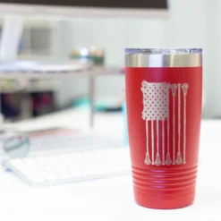 Guys Lacrosse 20 Oz. Double Insulated Tumbler - Lax Flag 13 Guys Lacrosse 20 Oz. Double Insulated Tumbler - Lax Flag -Sport Play Mode lx 09277 RED DESK