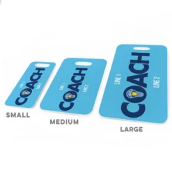 Girls Lacrosse Bag/Luggage Tag - Personalized Coach -Sport Play Mode lx 09672 CAROLINANAVY ALLSIZES