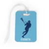 Girls Lacrosse Bag/Luggage Tag - Personalized Player