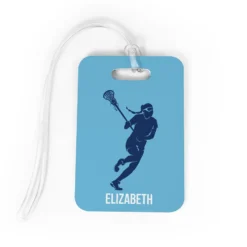 Girls Lacrosse Bag/Luggage Tag - Personalized Player