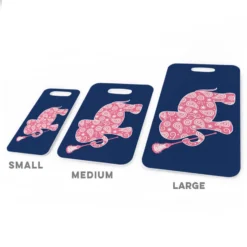 Girls Lacrosse Bag/Luggage Tag - Lax Elephant 6 Girls Lacrosse Bag/Luggage Tag - Lax Elephant -Sport Play Mode lx 09679 NAVY ALLSIZES