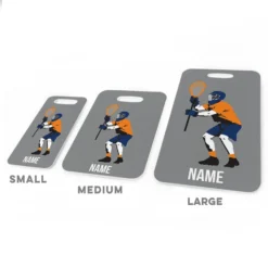 Guys Lacrosse Bag/Luggage Tag - Personalized Goalie 6 Guys Lacrosse Bag/Luggage Tag - Personalized Goalie -Sport Play Mode lx 09683 GRAY ALLSIZES