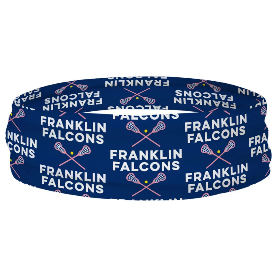 Girls Lacrosse Multifunctional Headwear - Personalized Team Name Repeat RokBAND 3 Girls Lacrosse Multifunctional Headwear - Personalized Team Name Repeat RokBAND - Image 3