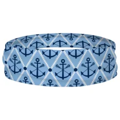 Girls Lacrosse Multifunctional Headwear - Lacrosse Anchor Argyle RokBAND