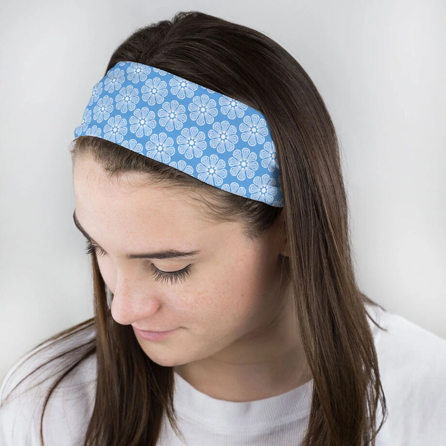Girls Lacrosse Multifunctional Headwear - Lacrosse Stick Flowers RokBAND 4 Girls Lacrosse Multifunctional Headwear - Lacrosse Stick Flowers RokBAND - Image 4