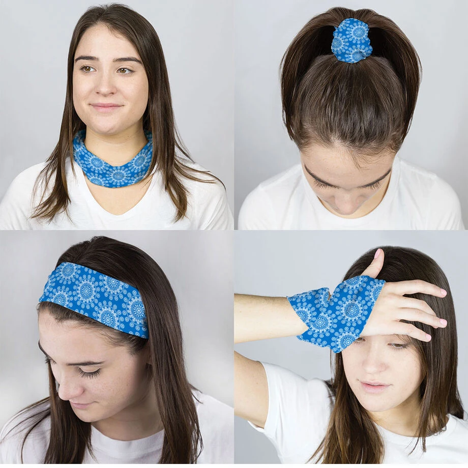 Girls Lacrosse Multifunctional Headwear - Lax Mandala RokBAND 2 Girls Lacrosse Multifunctional Headwear - Lax Mandala RokBAND - Image 2