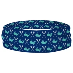Girls Lacrosse Multifunctional Headwear - Lax Whales RokBAND