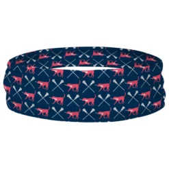 Girls Lacrosse Multifunctional Headwear - LuLa The Lax Dog RokBAND
