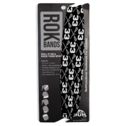 Guys Lacrosse Multifunctional Headwear - Personalized Team Number Repeat RokBAND 9 Guys Lacrosse Multifunctional Headwear - Personalized Team Number Repeat RokBAND -Sport Play Mode lx 10272 BLACK PACKAGING