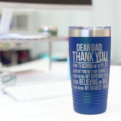 Guys Lacrosse 20 Oz. Double Insulated Tumbler - Dear Dad 13 Guys Lacrosse 20 Oz. Double Insulated Tumbler - Dear Dad -Sport Play Mode lx 10325 ROYAL DESK