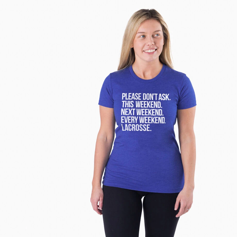 Lacrosse Women's Everyday Tee - All Weekend Lacrosse 2 Lacrosse Women's Everyday Tee - All Weekend Lacrosse - Image 2