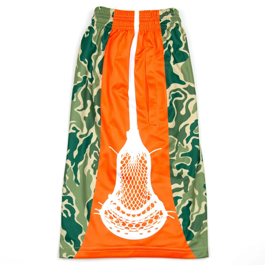 Lacrosse Shorts - Hunter Camo 3 Lacrosse Shorts - Hunter Camo - Image 3