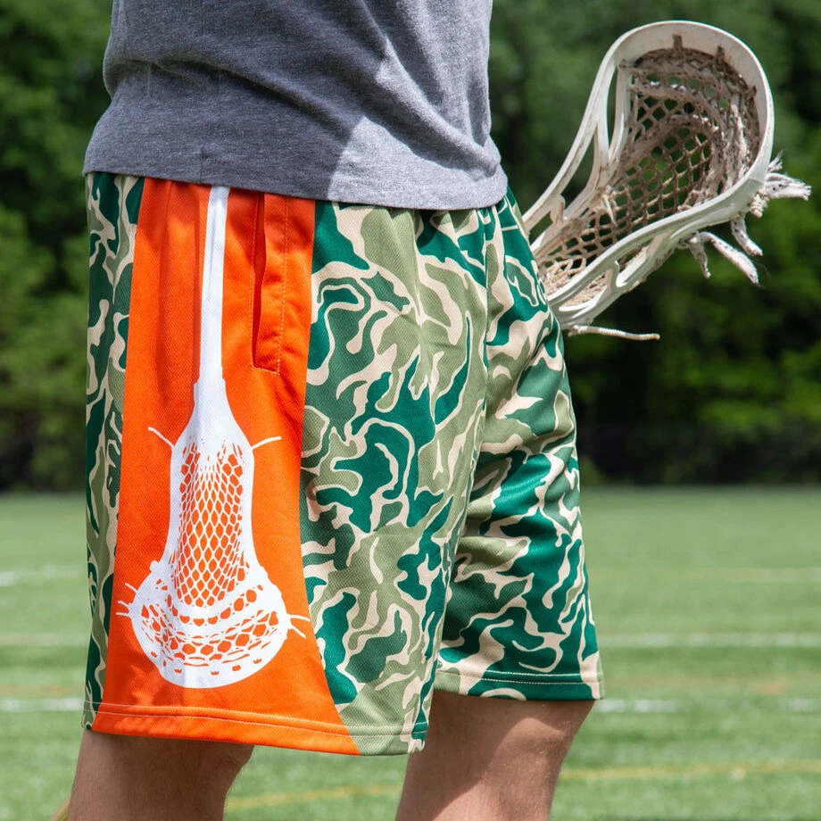 Lacrosse Shorts - Hunter Camo 1 Lacrosse Shorts - Hunter Camo