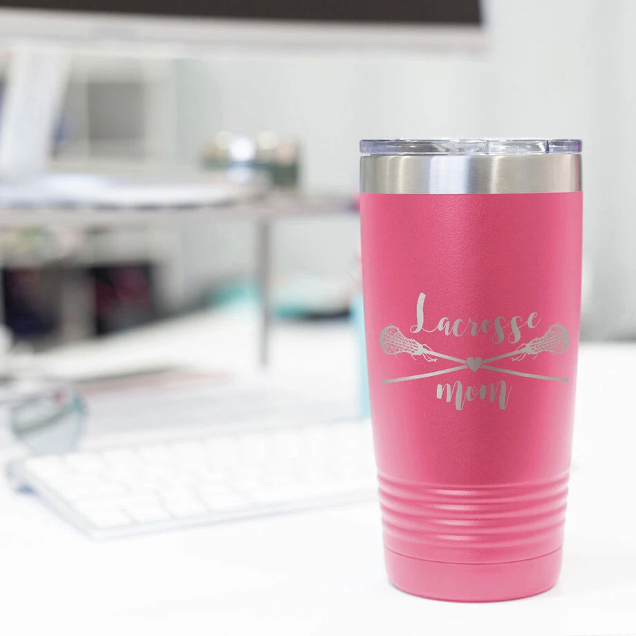 Girls Lacrosse 20oz. Double Insulated Tumbler - Lacrosse Mom 7 Girls Lacrosse 20oz. Double Insulated Tumbler - Lacrosse Mom - Image 7
