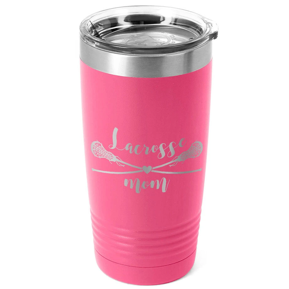 Girls Lacrosse 20oz. Double Insulated Tumbler - Lacrosse Mom 1 Girls Lacrosse 20oz. Double Insulated Tumbler - Lacrosse Mom