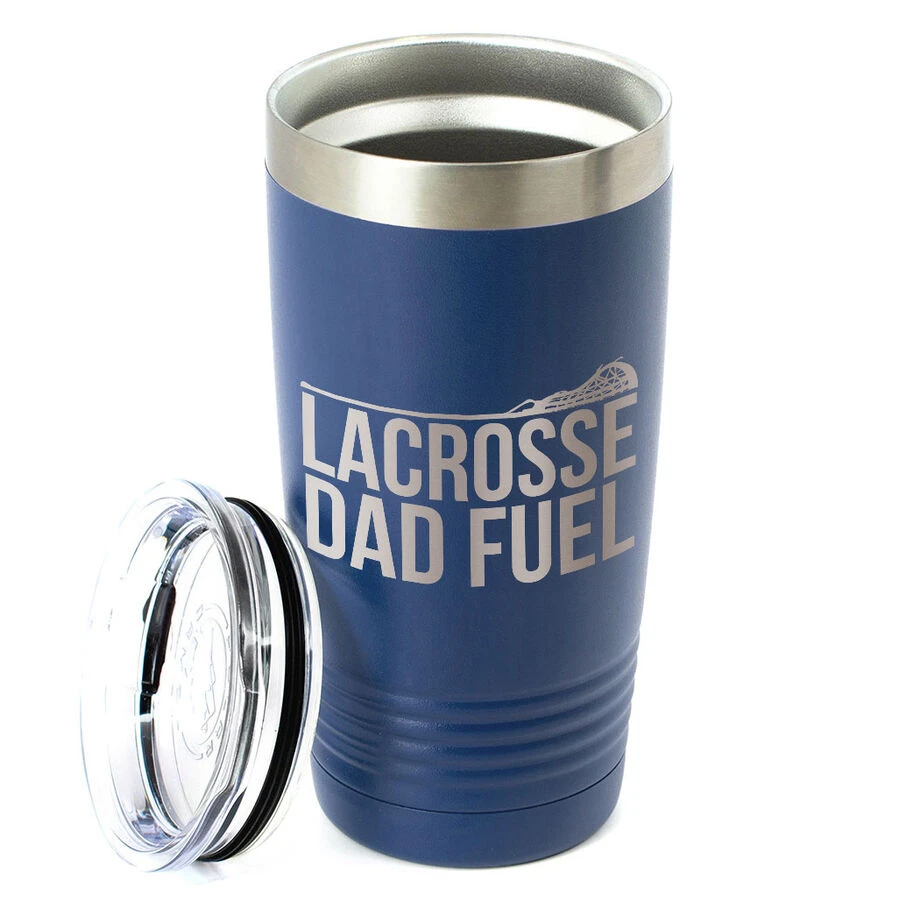Girls Lacrosse 20oz. Double Insulated Tumbler - Lacrosse Dad Fuel 2 Girls Lacrosse 20oz. Double Insulated Tumbler - Lacrosse Dad Fuel - Image 2