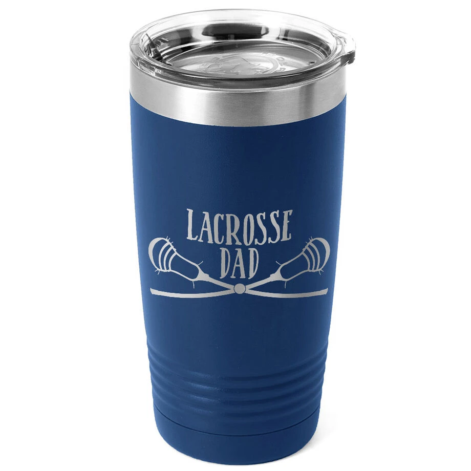 Guys Lacrosse 20oz. Double Insulated Tumbler - Lacrosse Dad 1 Guys Lacrosse 20oz. Double Insulated Tumbler - Lacrosse Dad