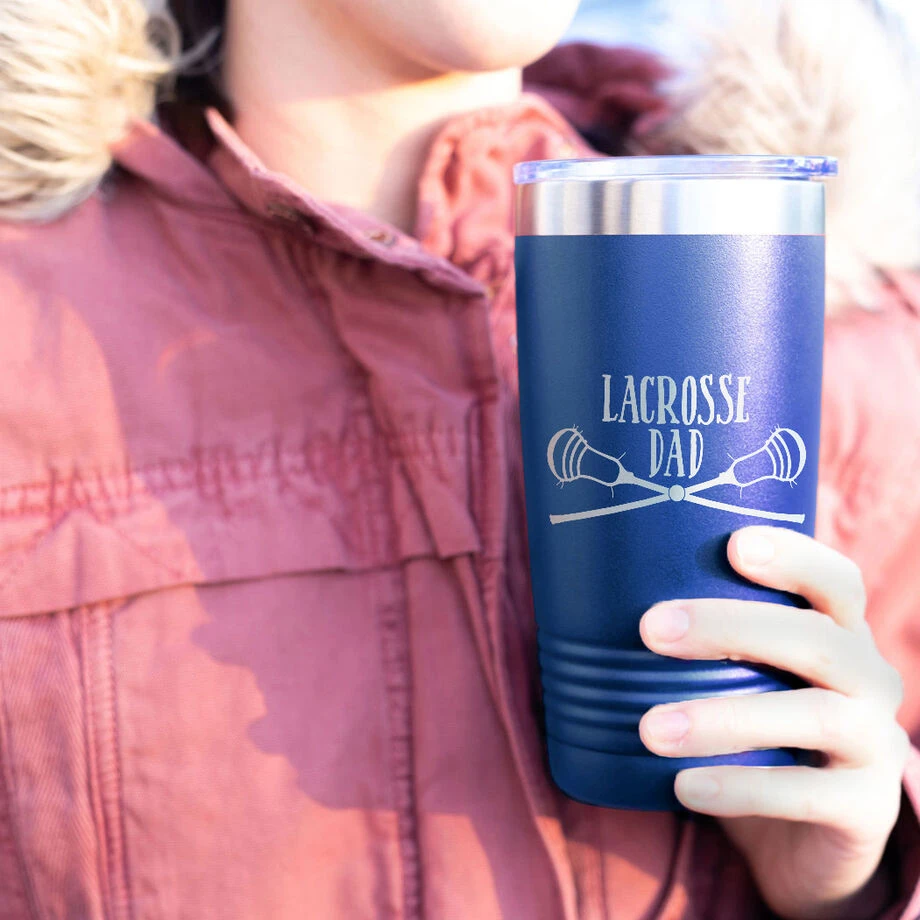 Guys Lacrosse 20oz. Double Insulated Tumbler - Lacrosse Dad 3 Guys Lacrosse 20oz. Double Insulated Tumbler - Lacrosse Dad - Image 3