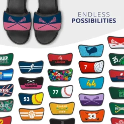 Girls Lacrosse Repwell® Sandal Straps - Colorblock Sticks 9 Girls Lacrosse Repwell® Sandal Straps - Colorblock Sticks -Sport Play Mode lx 11306 STRAPS NAVYPINK MULTI