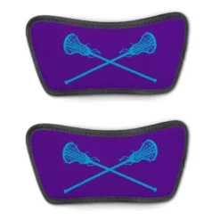 Girls Lacrosse Repwell® Sandal Straps - Crossed Sticks