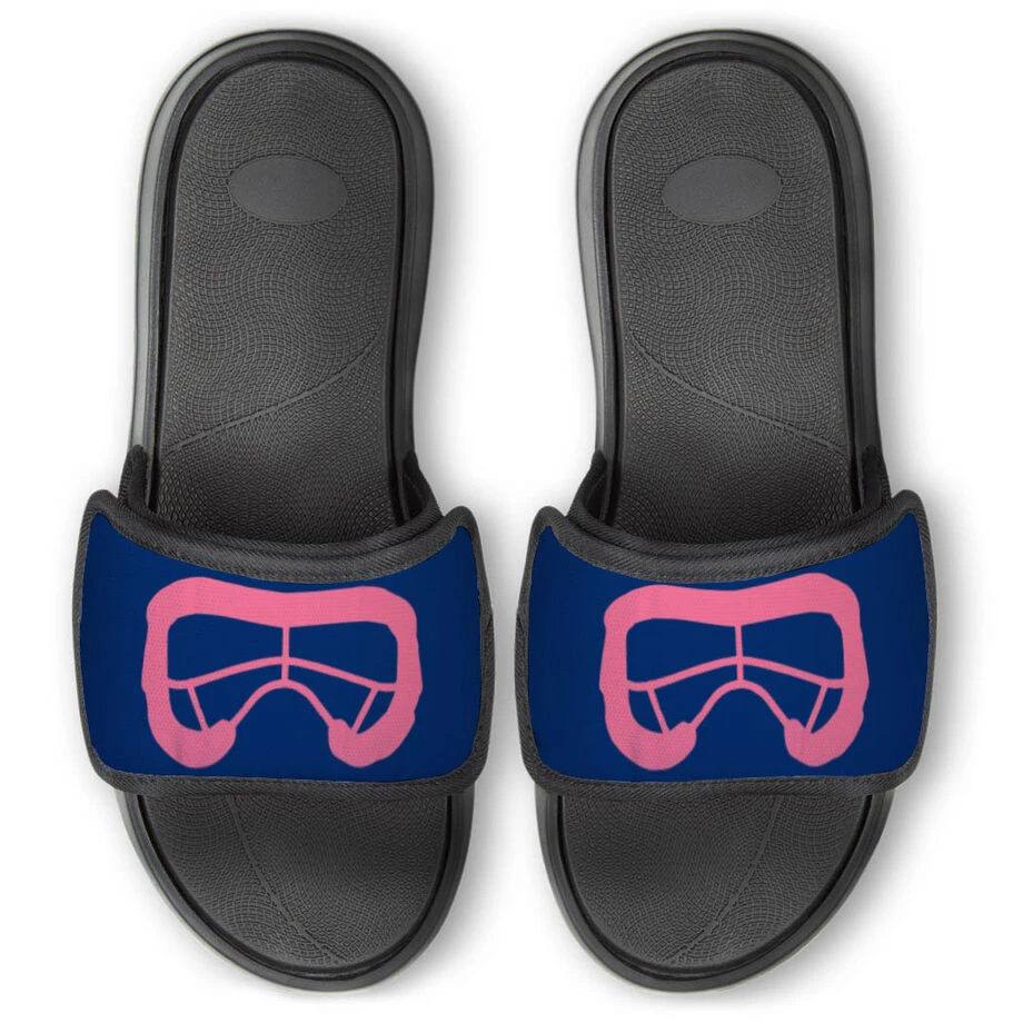Girls Lacrosse Repwell® Slide Sandals - Lax Goggles 1 Girls Lacrosse Repwell® Slide Sandals - Lax Goggles