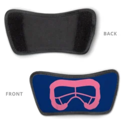 Girls Lacrosse Repwell® Sandal Straps - Lax Goggles -Sport Play Mode lx 11309 STRAPS NAVYPINK DETAIL