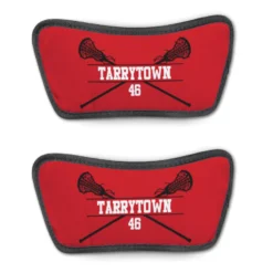 Girls Lacrosse Repwell® Sandal Straps - Personalized Crossed Sticks