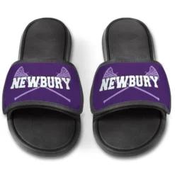 Girls Lacrosse Repwell® Slide Sandals - Personalized With Sticks 9 Girls Lacrosse Repwell® Slide Sandals - Personalized With Sticks -Sport Play Mode lx 11316 PURPLELAVENDER FRONT
