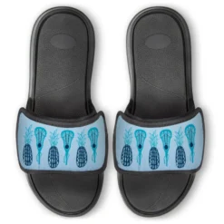 Girls Lacrosse Repwell® Slide Sandals - Pineapples