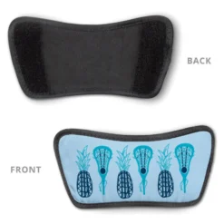 Girls Lacrosse Repwell® Sandal Straps - Pineapples -Sport Play Mode lx 11317 STRAPS BLUE DETAIL