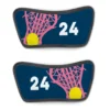 Girls Lacrosse Repwell® Sandal Straps - Stick And Number Reflected