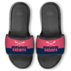 Girls Lacrosse Repwell® Slide Sandals - Team Name Colorblock