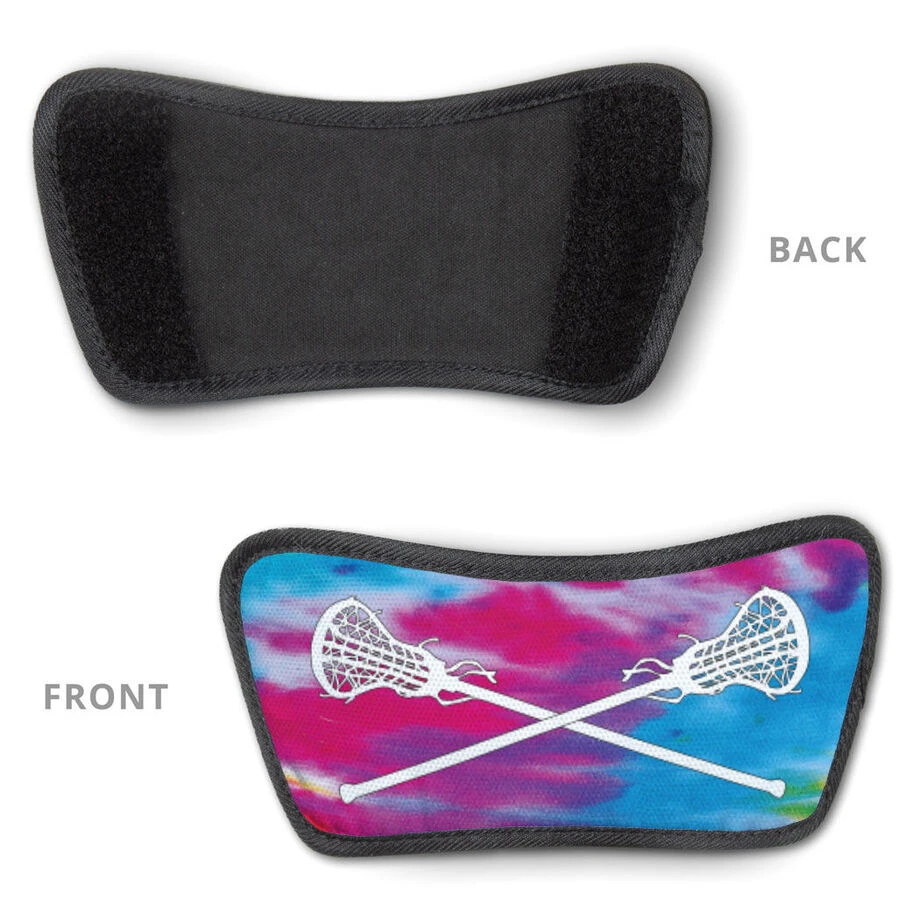 Girls Lacrosse Repwell® Sandal Straps - Tie-Dye With Crossed Sticks 4 Girls Lacrosse Repwell® Sandal Straps - Tie-Dye With Crossed Sticks - Image 4