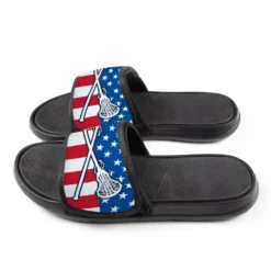 Girls Lacrosse Repwell® Slide Sandals - USA Lacrosse -Sport Play Mode lx 11321 SIDE