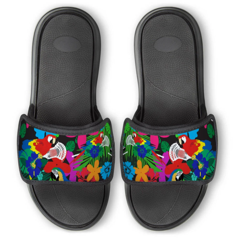 Guys Lacrosse Repwell® Slide Sandals - Lacrosse Parrots 1 Guys Lacrosse Repwell® Slide Sandals - Lacrosse Parrots