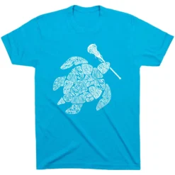 Girls Lacrosse Short Sleeve T-Shirt - Lax Turtle