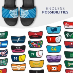 Girls Lacrosse Repwell® Sandal Straps - Stick Reflected -Sport Play Mode lx 11548 STRAPS CAROLINA MULTI