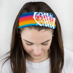 Girls Lacrosse Multifunctional Headwear - Sunset Stripes RokBAND 8 Girls Lacrosse Multifunctional Headwear - Sunset Stripes RokBAND -Sport Play Mode lx 11573 FEMALE1