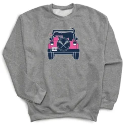 Girls Lacrosse Crewneck Sweatshirt - Lax Cruiser