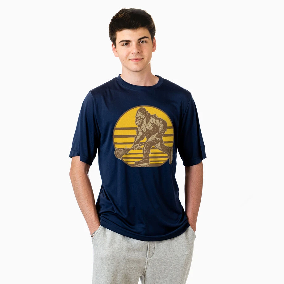 Guys Lacrosse Short Sleeve Performance Tee - BigFoot 2 Guys Lacrosse Short Sleeve Performance Tee - BigFoot - Image 2