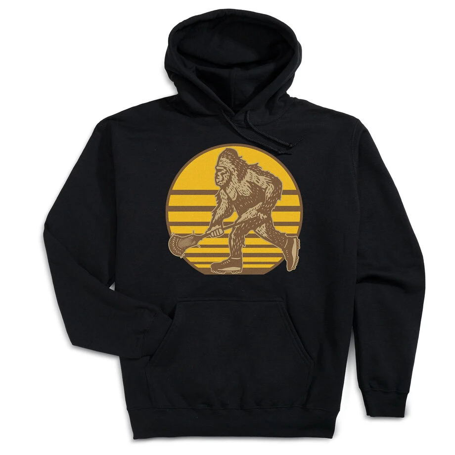 Guys Lacrosse Hooded Sweatshirt - BigFoot 1 Guys Lacrosse Hooded Sweatshirt - BigFoot