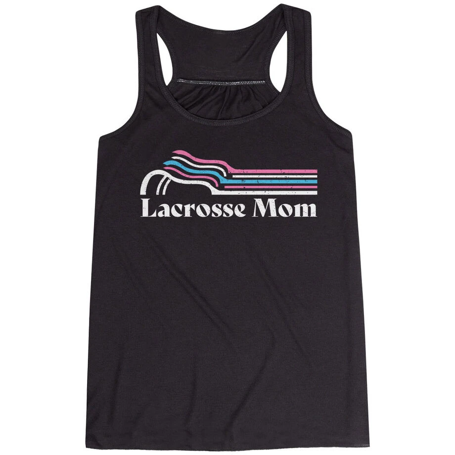 Lacrosse Flowy Racerback Tank Top - Lacrosse Mom Sticks 1 Lacrosse Flowy Racerback Tank Top - Lacrosse Mom Sticks