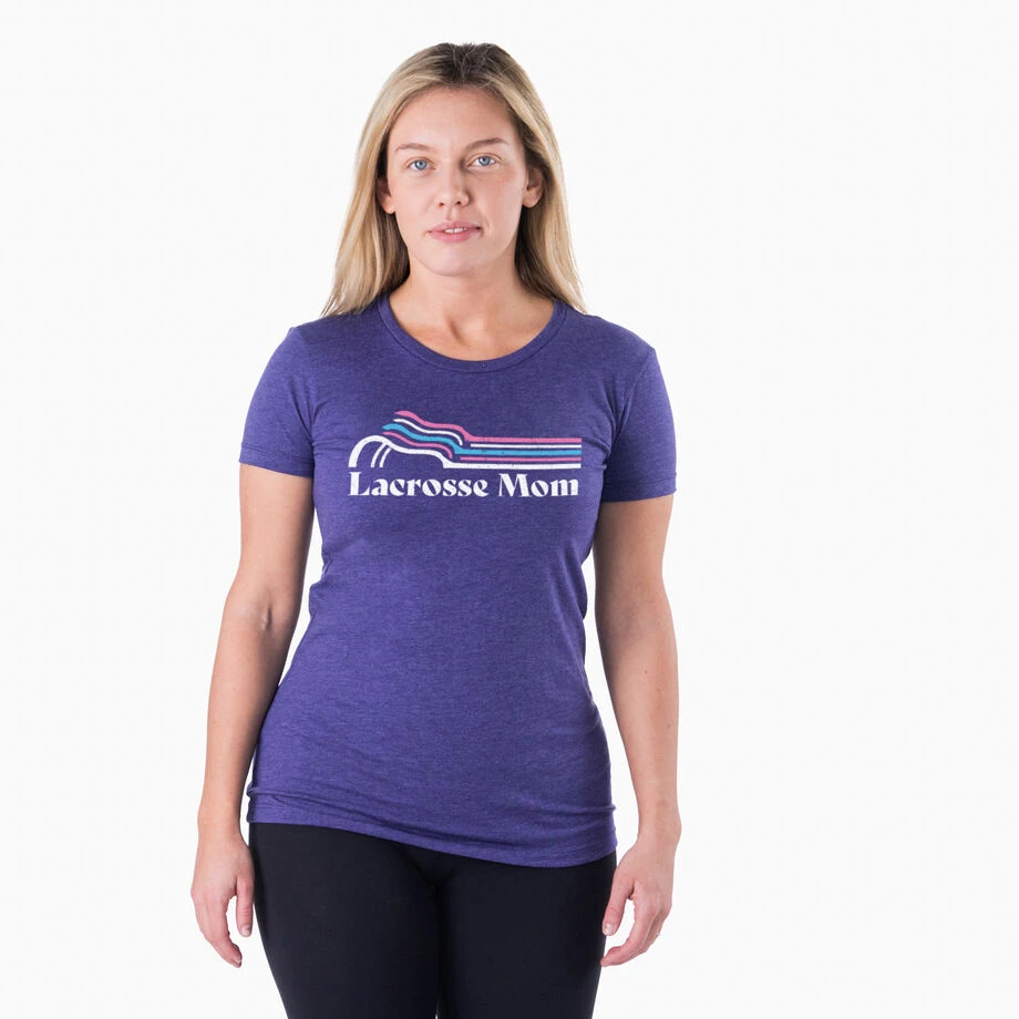 Lacrosse Women's Everyday Tee - Lacrosse Mom Sticks 2 Lacrosse Women's Everyday Tee - Lacrosse Mom Sticks - Image 2