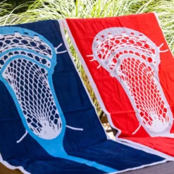 Guys Lacrosse Beach Towel - Lax Time 8 Guys Lacrosse Beach Towel - Lax Time -Sport Play Mode lx 12294 LOUNGE CHAIR DUO