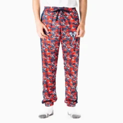 Guys Lacrosse Lounge Pants - Patriotic Digital Camo