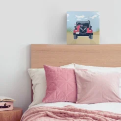 Girls Lacrosse Canvas Wall Art - Lax Cruiser -Sport Play Mode lx 12430 LIFESTYLE GIRL