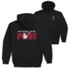 Guys Lacrosse Hooded Sweatshirt - Ain't Afraid Of No Post (Back Design)