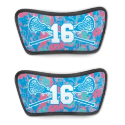 Girls Lacrosse Repwell® Sandal Straps - Island Flower