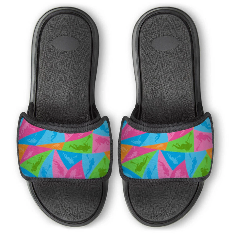 Girls Lacrosse Repwell® Sandal Straps - Player Pattern 2 Girls Lacrosse Repwell® Sandal Straps - Player Pattern - Image 2